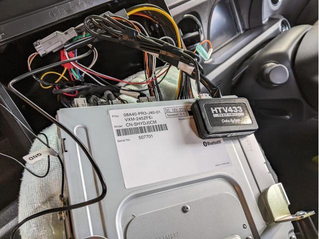 NBOX TVキット＆前後ドライブレコーダー取付！！