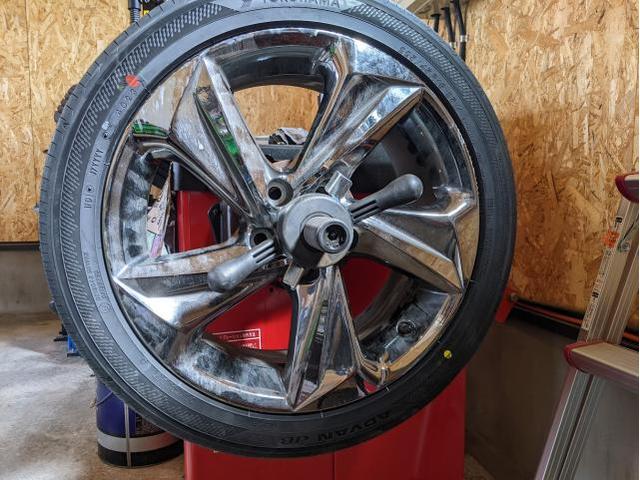 クラウン　タイヤ交換！！