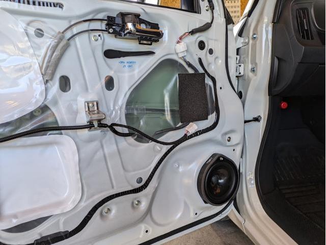 NONE　フロントスピーカー取付！！