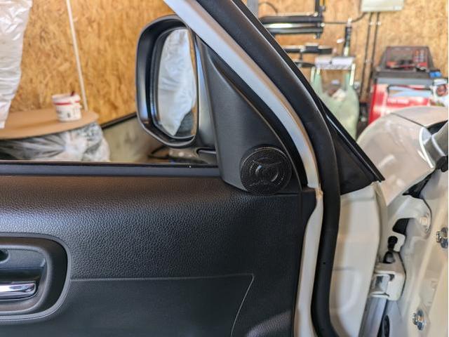 NONE　フロントスピーカー取付！！