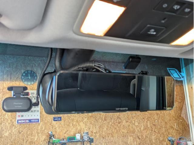 デリカD5　ミラー型ドラレコ取付！！