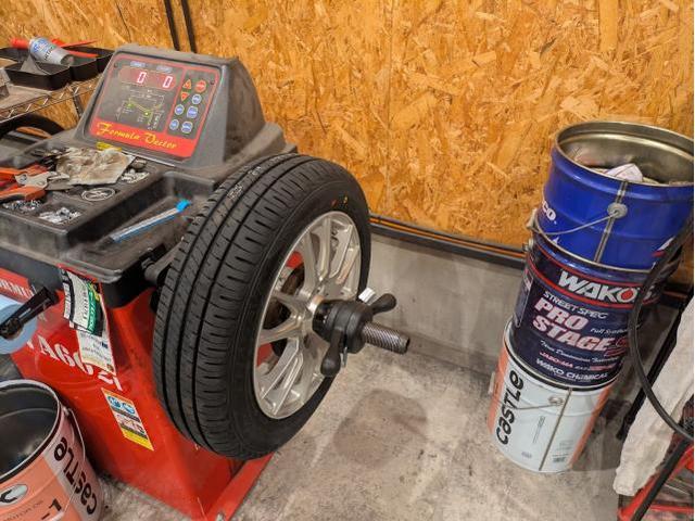 ピクシススペース　タイヤ交換！！