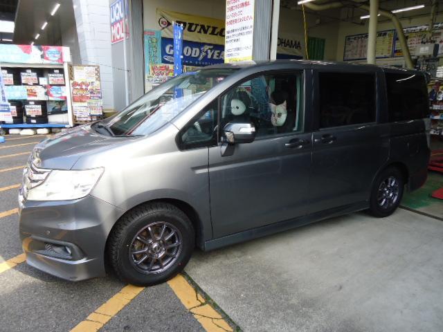 ホンダ ステップワゴン スタッドレスホイールセット脱着|グー ホンダ ステップワゴン スタッドレスホイールセット脱着|グー