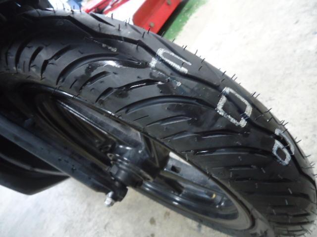 スズキ アドレス110 タイヤ交換