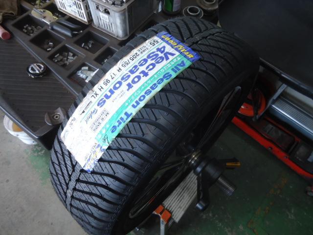 日産 キックス タイヤ交換(オールシーズン)