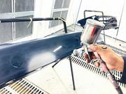 【工程９】スプレー塗装し・・・