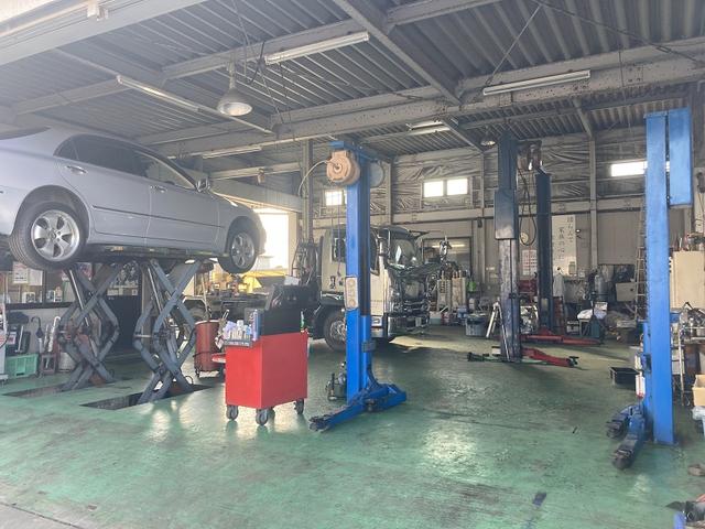 車検、修理、鈑金、オイル交換などお任せください！