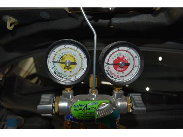 日産ルークス　エアコンガス補充、ボディ磨き①