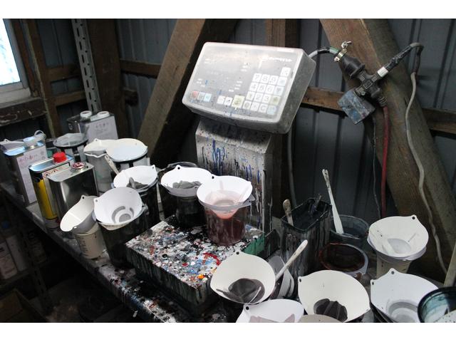 多種多様な塗装色が配合可能です