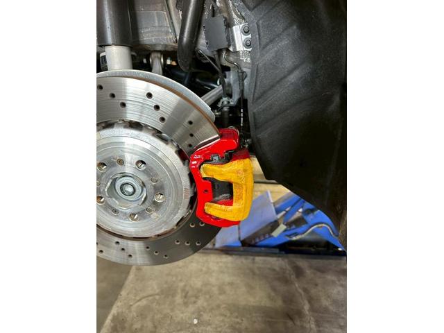 ＢＭＷ　Ｍ４　前後ブレーキパッド純正から社外品へ交換　パーツ持込　持込　熊本県　熊本市　北区　中央区　西区　東区　南区　合志市　菊池市　菊陽町　大津町　植木町　山鹿市　玉名市　玉名郡　菊池郡　玉東町　植木町　