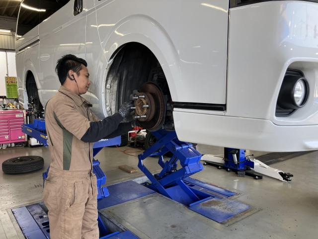 ハイエース　バン　ワゴン　車検　預かり　埼玉県　さいたま市　桶川市　上尾市　北本市　トヨタ　TOYOTA 
