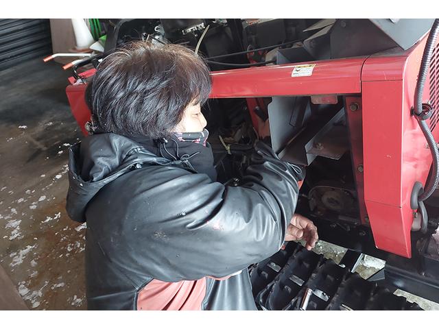 除雪機の修理もお任せください！