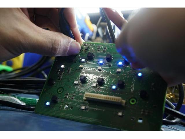 ホンダ N-BOX エアコンパネル 修理 LED 打ち替え 北九州市 ホンダ N-BOX エアコンパネル 修理 LED 打ち替え 北九州市