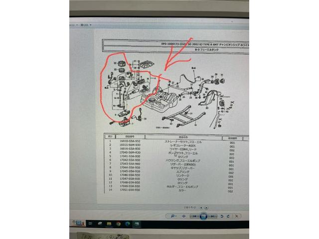 ホンダ　シビック　タイプR　EP3　１年点検　アクチュエータ　交換【鳥取県　米子市でタイヤ交換・各種パーツ取付・修理・整備でお困りなら(有)クラフトへお気軽にご相談下さい！】