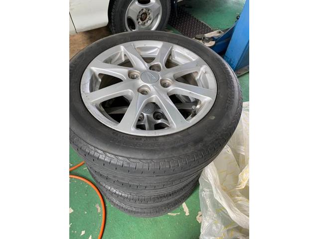 ダイハツ　タントカスタムのタイヤ4本交換  BRIDGESTONE ブリヂストン NEWNO ニューノ 155/65R14 75H