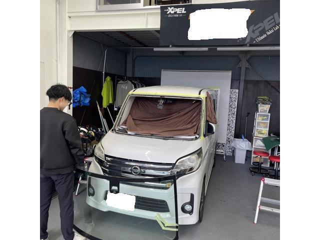 日産　デイズルークス　フロントガラス　堺市　大阪市　泉大津市　松原市　和泉市　高石市　岸和田市　羽曳野市　藤井寺市　八尾市　東大阪市　富田林市　貝塚市　泉佐野市　ほかの地域のお客様も大歓迎です。