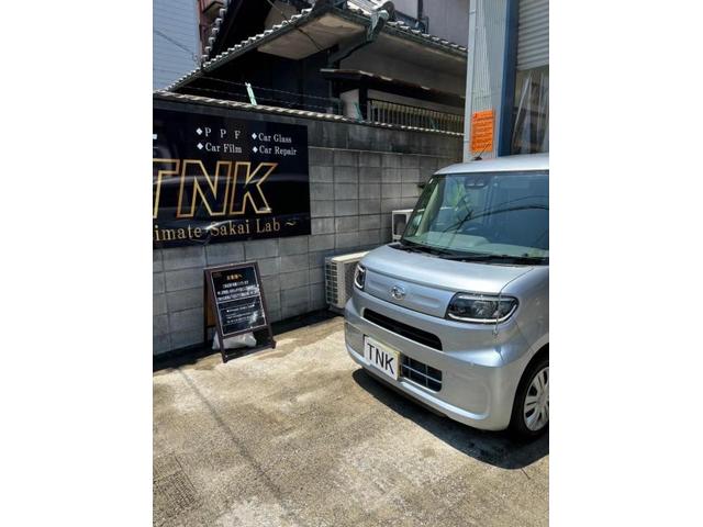 ダイハツ　タントのフロントガラス交換ご依頼ありがとうございます。TNK大阪　TNK堺　飛び石　ヒビ　ヒビ割れ　フロントガラス　自動車ガラス　堺　松原　狭山　高石　和泉　岸和田　貝塚　泉佐野　泉南　富田林　羽曳野　藤井寺　平野