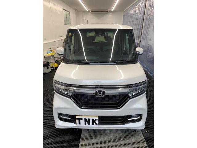 ホンダ　Ｎ－ＢＯＸ　フロントガラス交換のご依頼ありがとうございます。TNK大阪　TNK堺　飛び石　ヒビ　ヒビ割れ　自動車ガラス　自動車保険修理　堺　松原　狭山　高石　和泉　岸和田　貝塚　泉佐野　泉南　富田林　羽曳野　藤井寺　平野