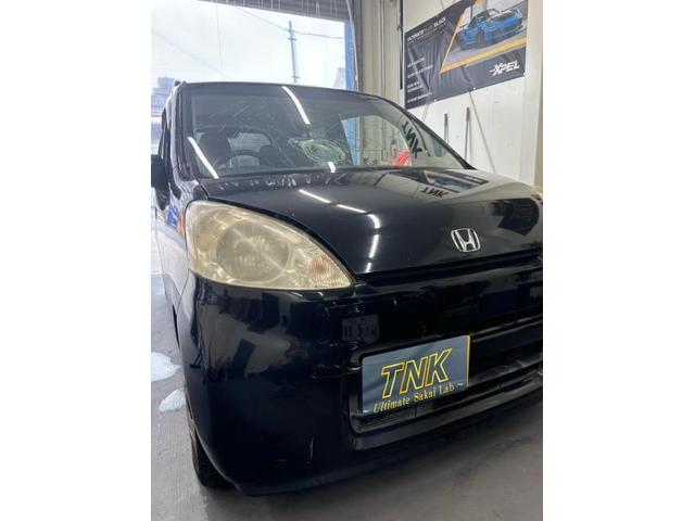 ホンダ　ライフ　フロントガラス交換のご依頼ありがとうございます。TNK大阪　TNK堺　飛び石　ヒビ　ヒビ割れ　自動車ガラス　自動車保険修理　堺　松原　狭山　高石　和泉　岸和田　貝塚　泉佐野　泉南　富田林　羽曳野　藤井寺　平野