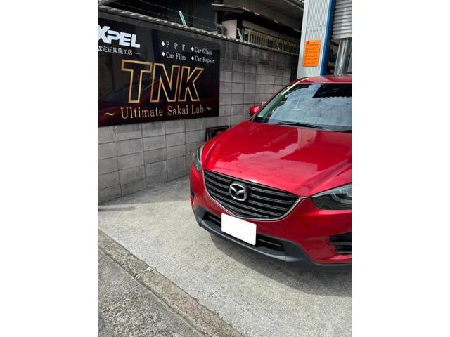 マツダ CX-5 フロントガラス交換のご依頼ありがとうございます。TNK大阪 TNK堺 飛び石 ヒビ ヒビ割れ 自動車ガラス 自動車保険修理 東大阪 八尾 門真 寝屋川 尼崎 伊丹 豊中 枚方 守口 大東 吹田