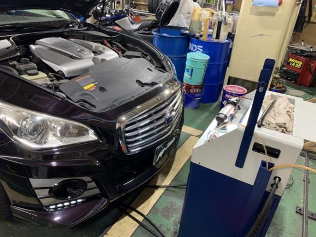 シーマ　その他修理・整備　ATF圧送交換