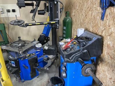 タイヤチェンジャー完備！