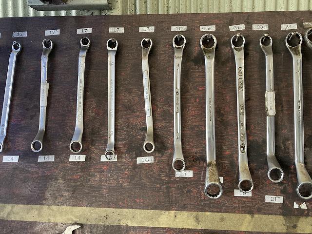 工具類は常に整理整頓を心掛けて効率良い作業を行います。