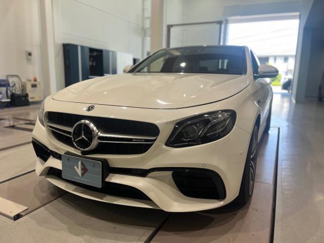 【宝塚市】メルセデス AMG E63 W213 エンジンオイル交換