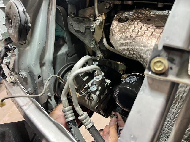 【宝塚市】ミラジーノ　エアコン修理