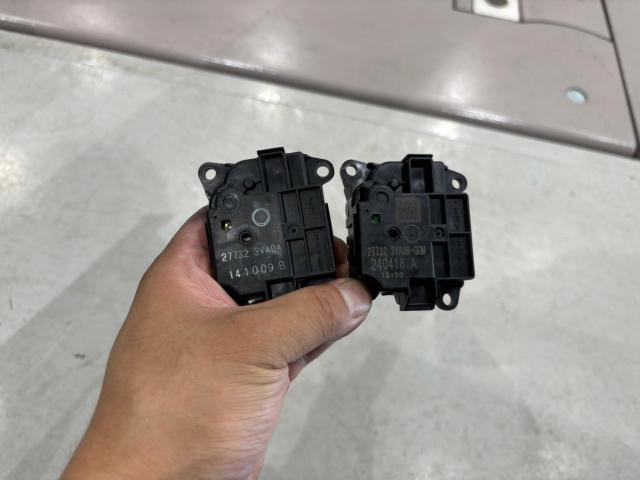 【宝塚市】ニッサン ノート E12 エアコンアクチュエーター交換