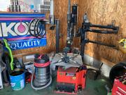 タイヤチェンジャー＆バランサー完備！