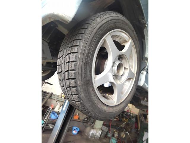 ダイハツ　アトレーワゴン　サイドミラー交換