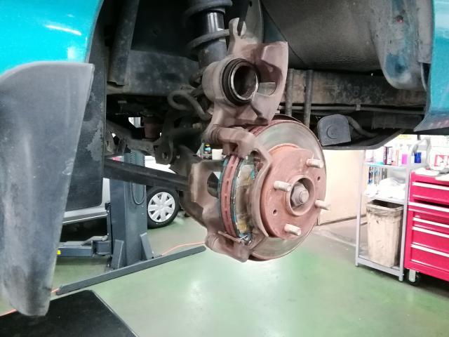 スバル　サンバーディアス　車検　青梅市・瑞穂町・羽村市・あきる野市周辺の車検・整備・修理・ナビ取付・タイヤ取付など、お車の事ならお気軽にご相談下さい！！