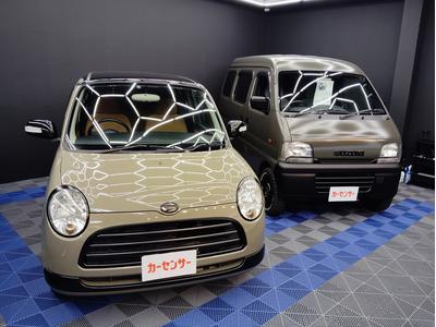 展示車両がキレイで当たり前！