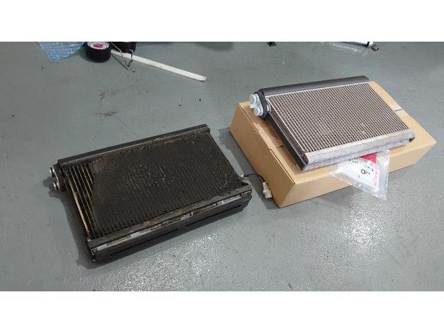 エルフトラック　電装系修理　タイタン　マツダ　エアコン効かない　風が出ない　エアコン修理　ガス漏れ　藤井寺　羽曳野　町の車屋さん