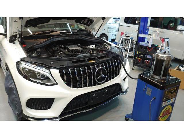 ＧＬＥ　ディーゼル車用(オイル交換)　GLEクーペ　MOTUL　藤井寺　大阪　羽曳野　エンジンオイル交換　クーペ　