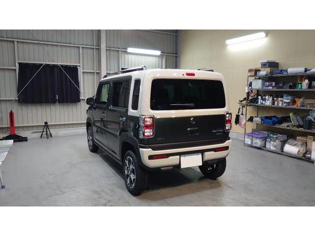 ハスラー　ボディコーティング　スズキ　ダイハツ　ガラスコーティング　コーティング　藤井寺　羽曳野　富田林　撥水　艶がない