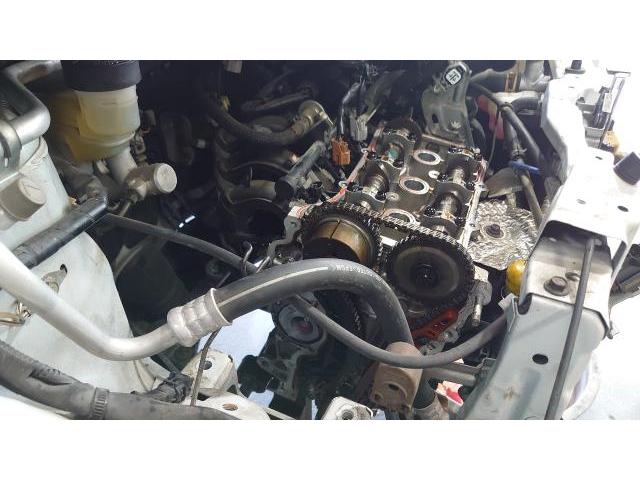 ムーヴ　エンジンオイル漏れ　フロントカバー　タペットパッキン　l185s la150s l100s カスタム　藤井寺　羽曳野　富田林　エンジン異音　