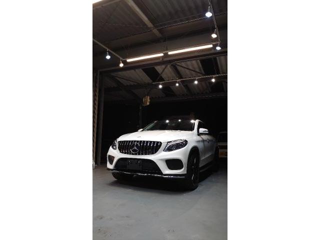 ＧＬＥクーペ　350d　ボディコーティング ガラスコーティング　5年耐久超撥水　　藤井寺　羽曳野　富田林　