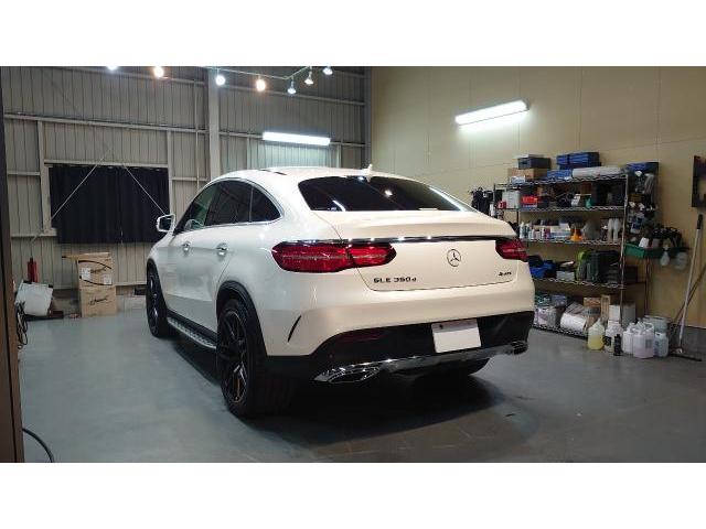 ＧＬＥクーペ　350d　ボディコーティング ガラスコーティング　5年耐久超撥水　　藤井寺　羽曳野　富田林　