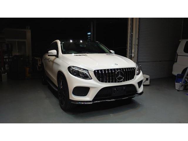 ＧＬＥクーペ　350d　ボディコーティング ガラスコーティング　5年耐久超撥水　　藤井寺　羽曳野　富田林　