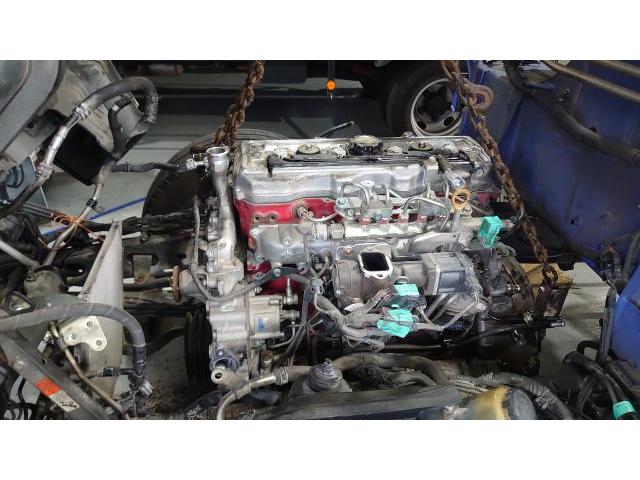 デュトロ　エンジン載せ替え　オーバーヒート　日野　藤井寺　羽曳野　富田林　柏原　トラック大歓迎