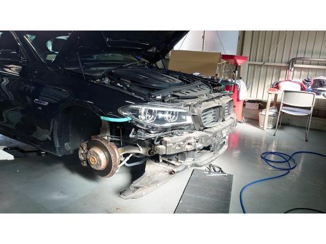 ５シリーズ　bmw 左ヘッドライト内部水滴　水没　不灯　ロービーム異常  805980 藤井寺　羽曳野　富田林 F10　結露