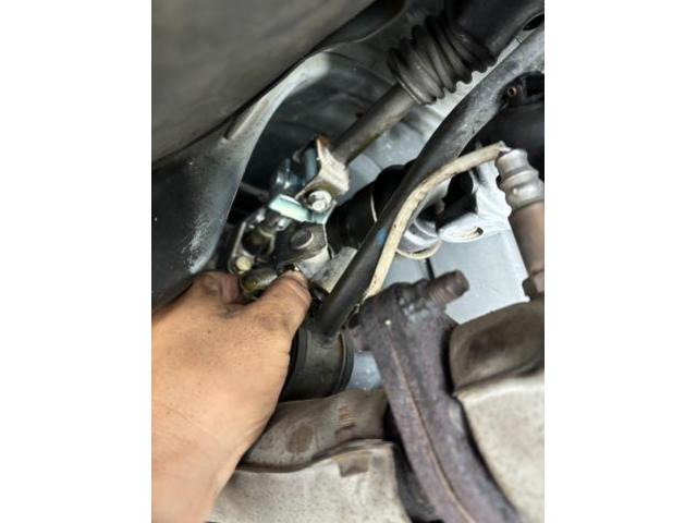 レガシィＢ４　ステアリングギアボックス交換　ガタガタ音　異音　スバル　藤井寺　羽曳野　富田林　柏原　