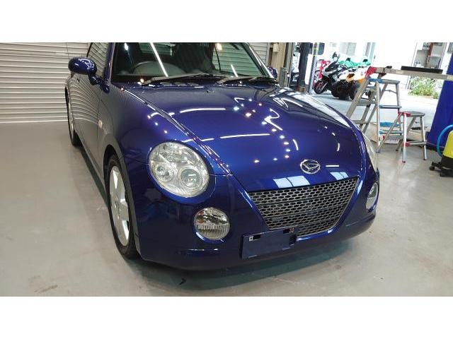 コペン　ボディコーティング　l880k ガラスコーティング　セラミックコーティング　藤井寺　羽曳野　富田林　阪南鈑金　ダイハツ