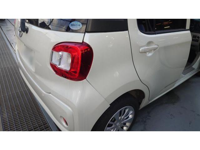 トヨタ　パッソ　板金・外装補修　ブーン　板金　鈑金　塗装　藤井寺　羽曳野　富田林　柏原　阪南鈑金