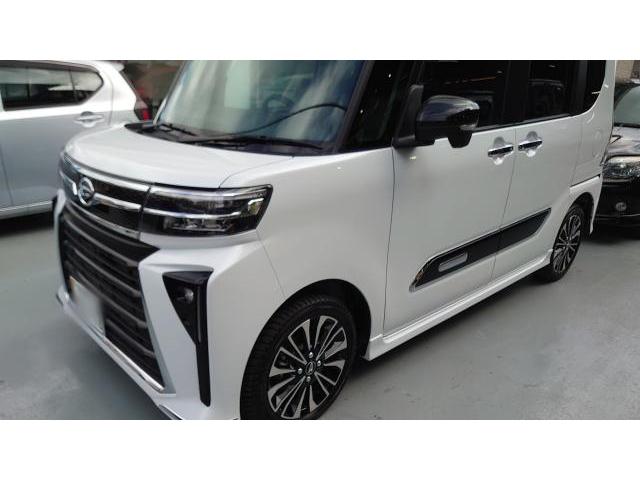 ダイハツ　タント　板金・外装補修　鈑金　塗装　修理　タントカスタム　la650s la600s 阪南鈑金　藤井寺　羽曳野　富田林　柏原