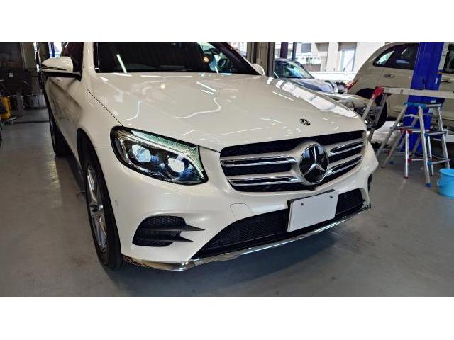 メルセデス・ベンツ　ＧＬＣ　GLCクーペ　板金・外装補修　鈑金　

藤井寺　羽曳野　富田林　柏原　塗装　凹み　キズ　修理　阪南鈑金