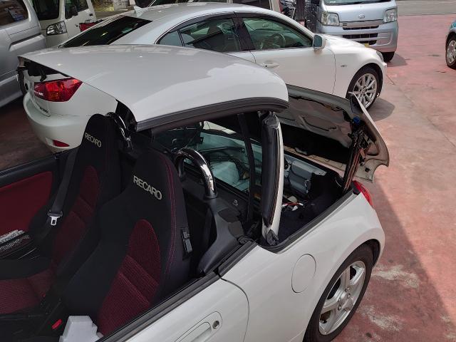 ダイハツ　コペン　電装系修理　l880k　アクティブトップ　オープンカー　閉まらない　動かない　動作不良　藤井寺　羽曳野　富田林　柏原　