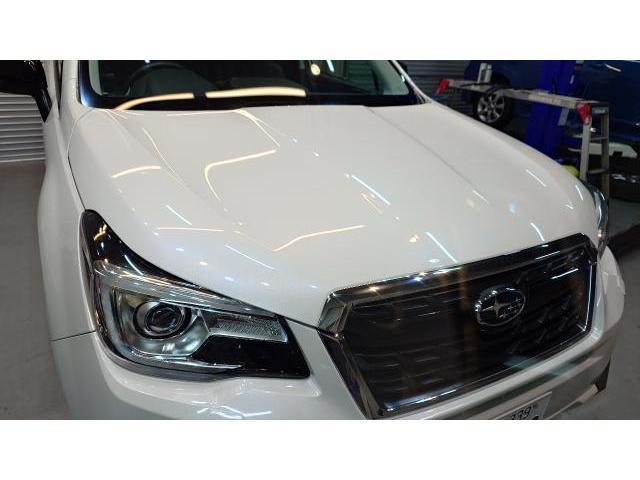 スバル　フォレスター　ボディコーティング　SJ5　ミスト飛び　トラブル　コーティング　ガラスコーティング　藤井寺　羽曳野　富田林　柏原　エクラ　FYENLAB GYEON 阪南鈑金　